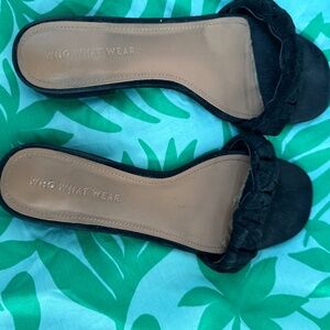 Who What Wear Slip On Sandals